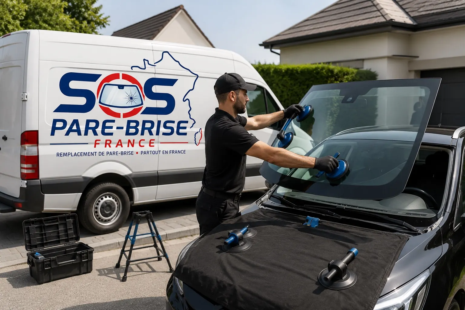 Véhicule d'intervention SOS Pare-Brise France